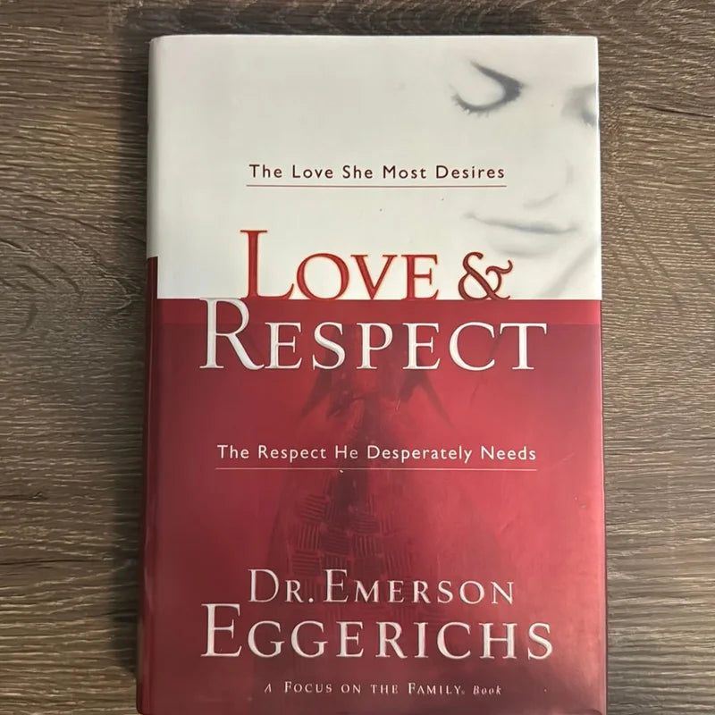 BOOKS - Love & Respect (Dr Emerson Eggerichs)