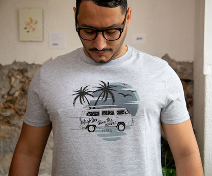 T-Shirt - Beach - Grey