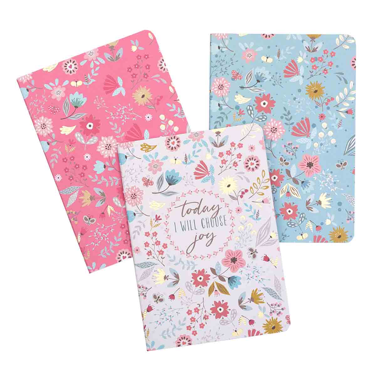 STATIONERY - Notebooks - Today I Will Choose Joy (Set of 3)