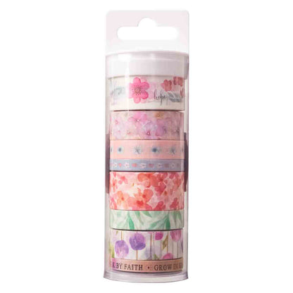 STATIONERY - Washi Tape - Blossoms Of Blessings (Set of 8)