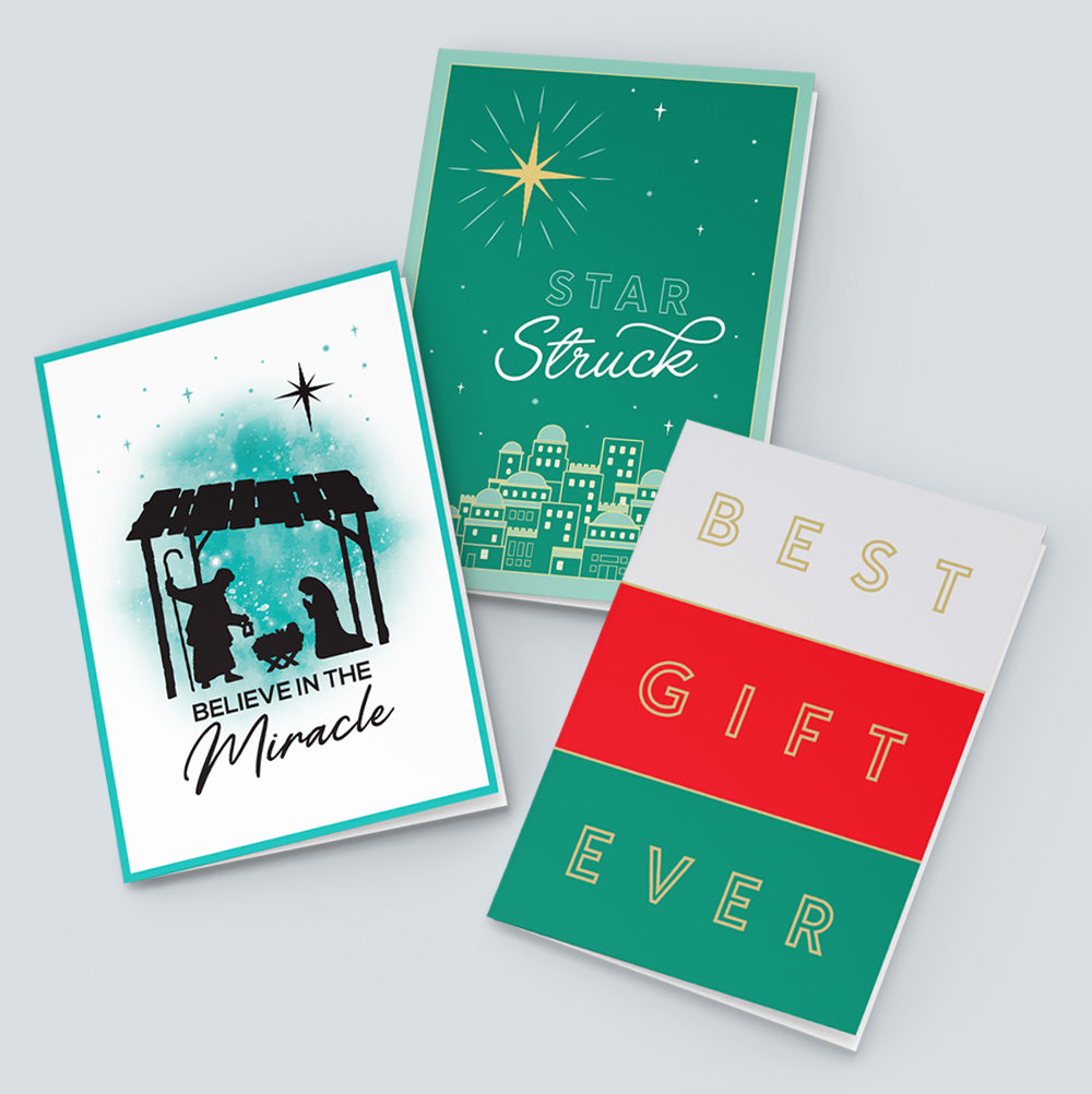 CARDS - Christmas - Assorted (Set of 3)