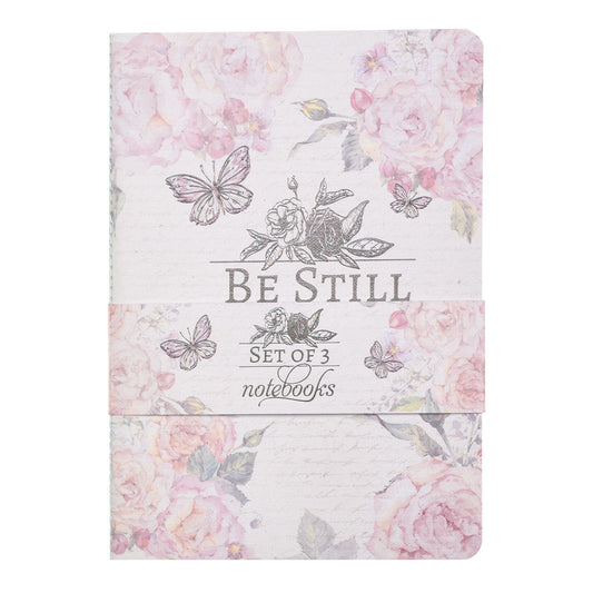 STATIONERY - Notebooks - Be Still and Know (Set of 3)