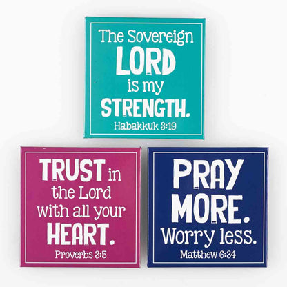 Magnets - The Sovereign Lord Is My Strength (Set of 3)