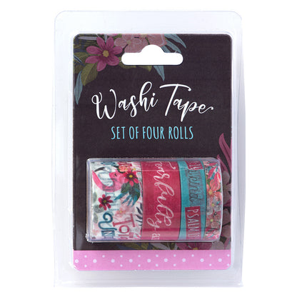 STATIONERY - Washi Tape - Flamingo (Set of 8)