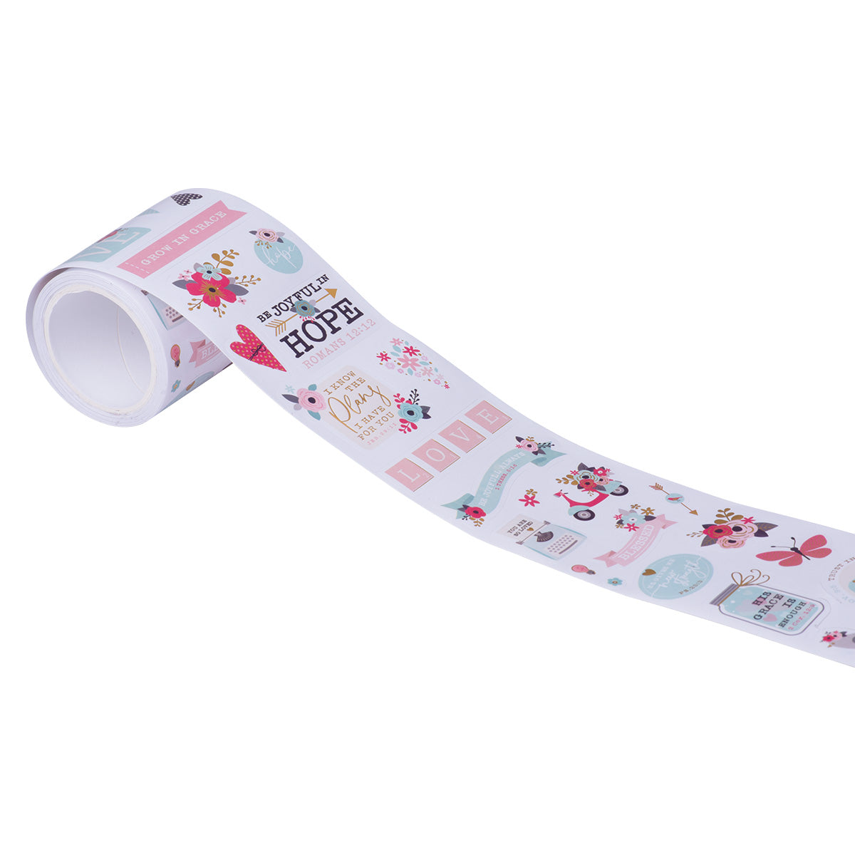 STATIONERY - Sticker Roll - Floral