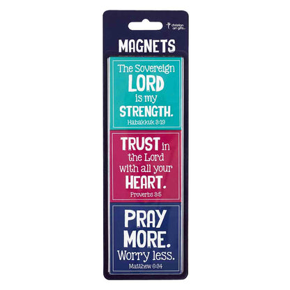 Magnets - The Sovereign Lord Is My Strength (Set of 3)