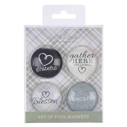 Magnets - Gather Here With A Grateful Heart (Set of 4)