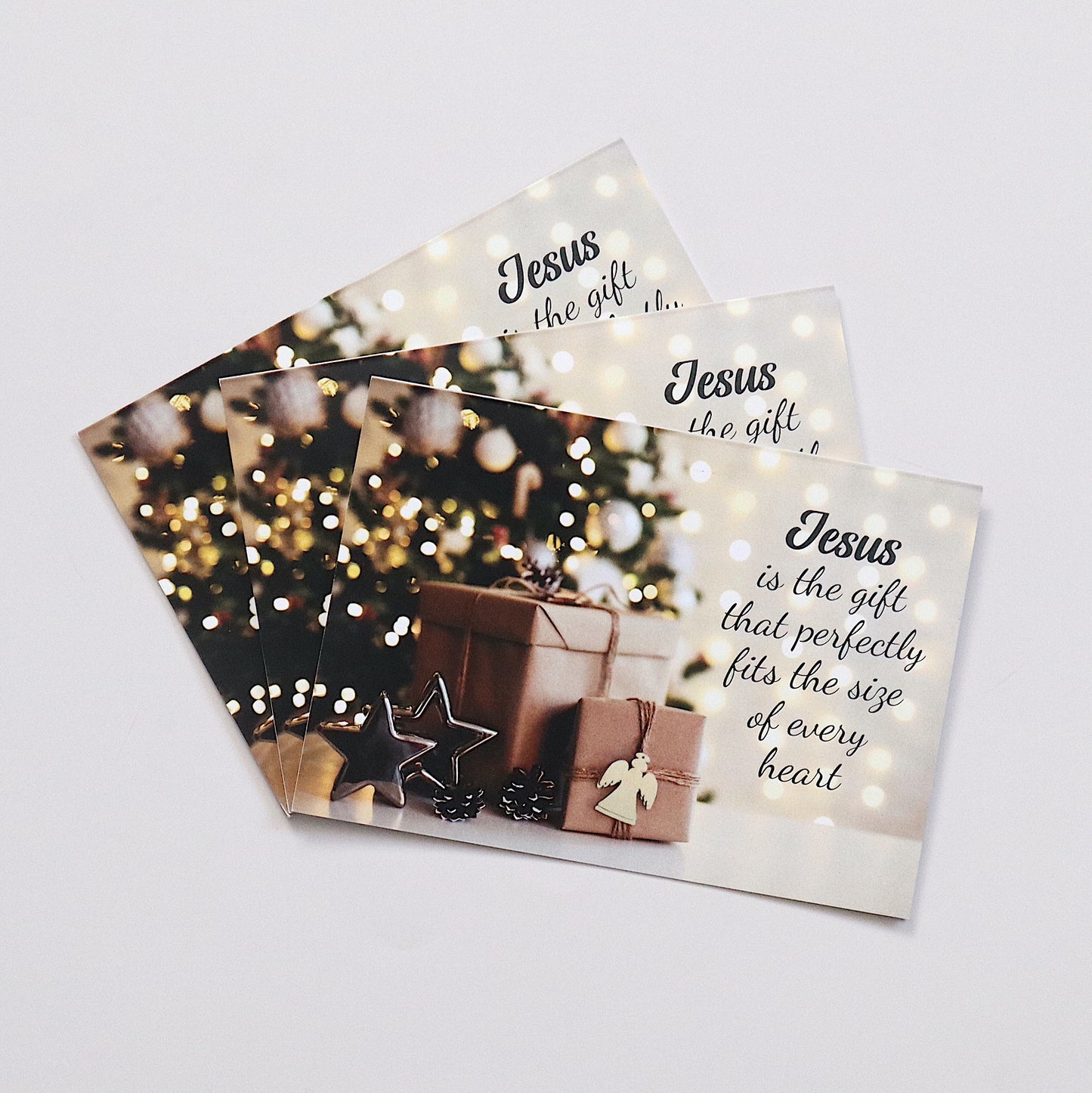 CARDS - Christmas - Jesus Is The Gift (Set of 3)