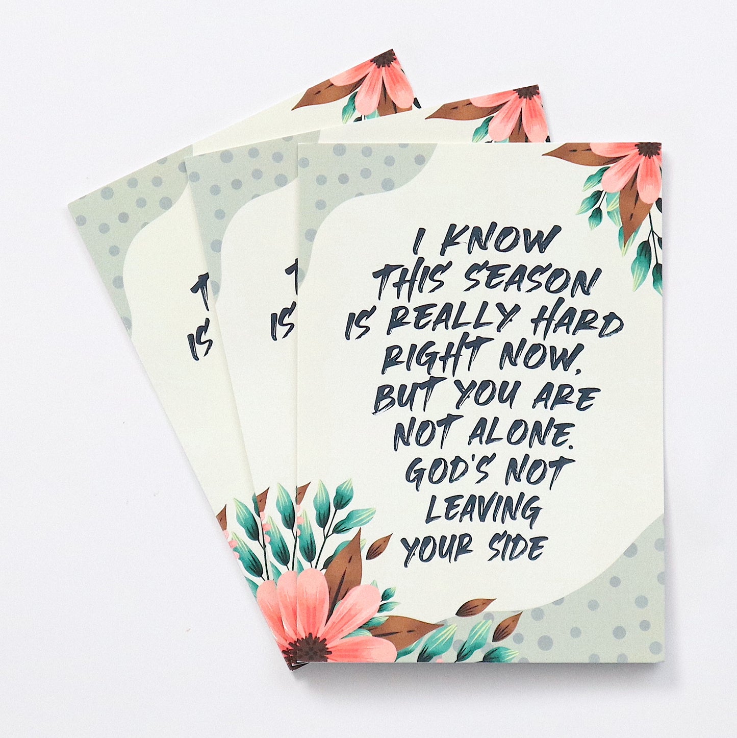 CARDS - Encouragement - Words 1 (Set of 3)