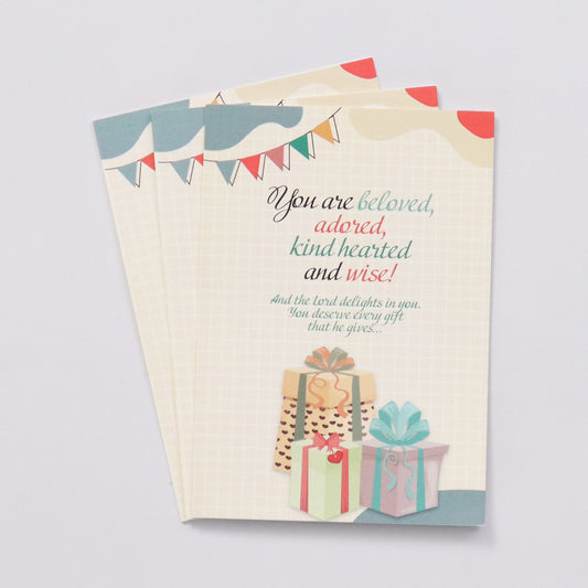 CARDS - Birthday - Gifts (Set of 3)