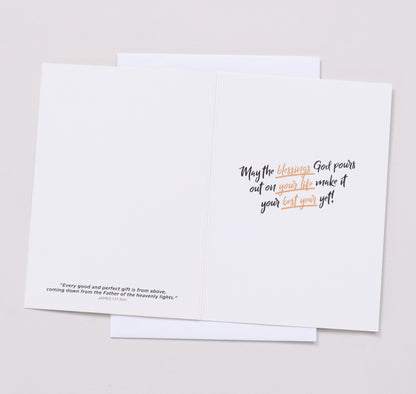 CARDS - Birthday - Yellow (Set of 3)