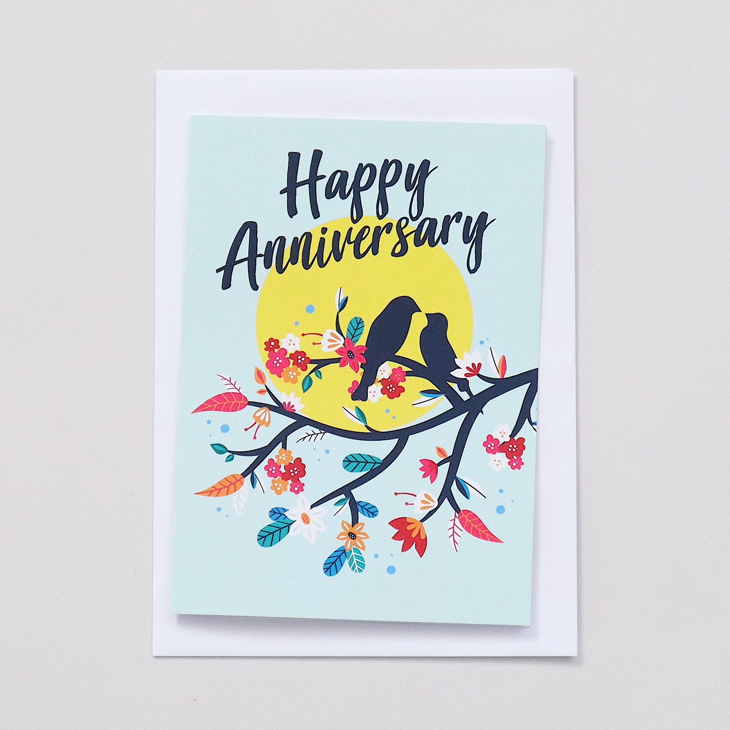 CARDS - Anniversary - Birds