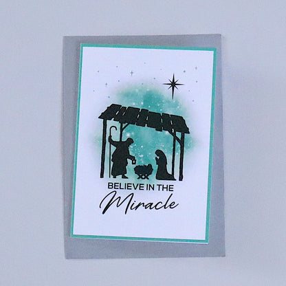 CARDS - Christmas - Believe In The Miracle (Set of 3)