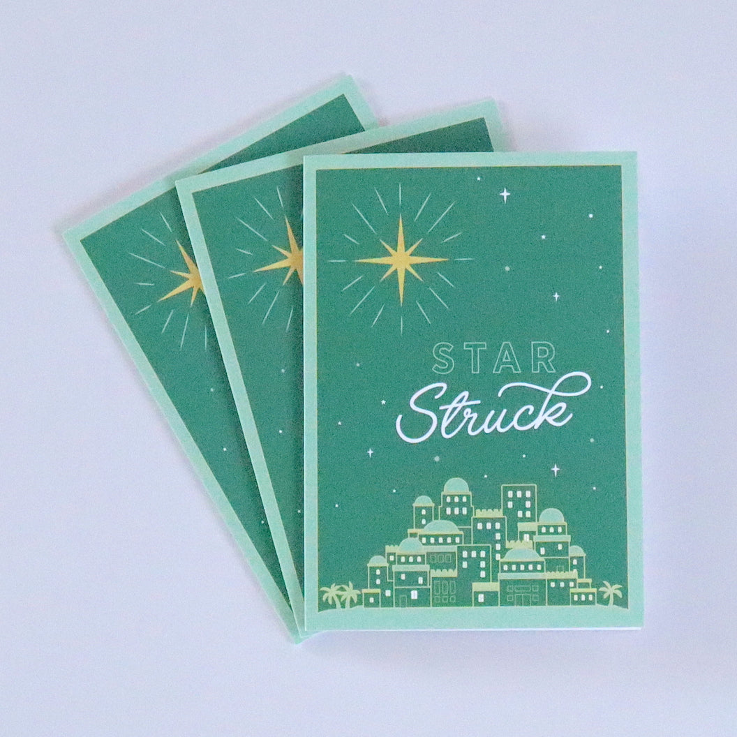 CARDS - Christmas - Star Struck (Set of 3)