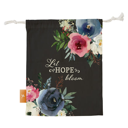 DÉCOR & HOME - Drawstring Bags - Let Hope Bloom (Small)