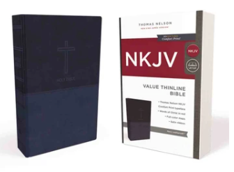 BIBLE - NKJV Value Thinline Standard Print (Blue)