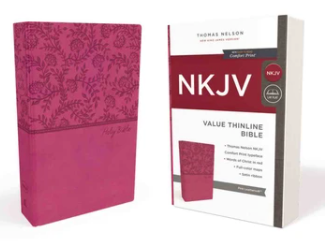 BIBLE - NKJV Value Thinline Standard Print (Pink)